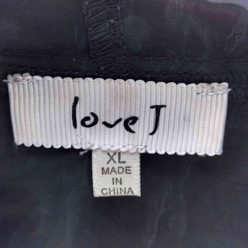 LOVE J シースルー パーカー レディース JPN:XL