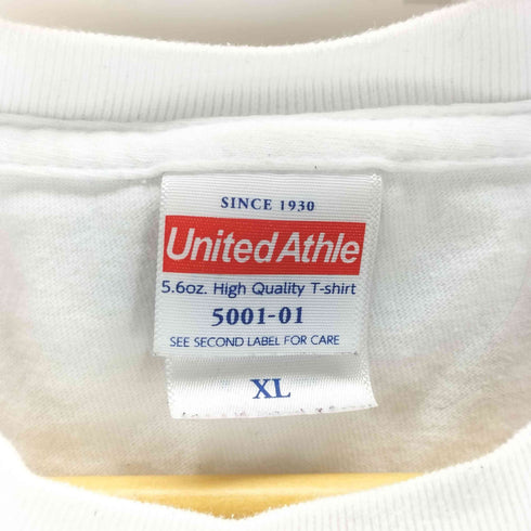 ユナイテッドアスレ UNITED ATHLE NATSUKI ABE 半袖フォトTシャツ メンズ import:XL