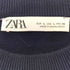 ザラ ZARA クロップド クルーネックニット レディース import:L