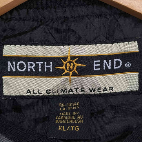 ノースエンド NORTH END 企業ロゴ刺繍 ピステ プルオーバースウェット メンズ import:XL