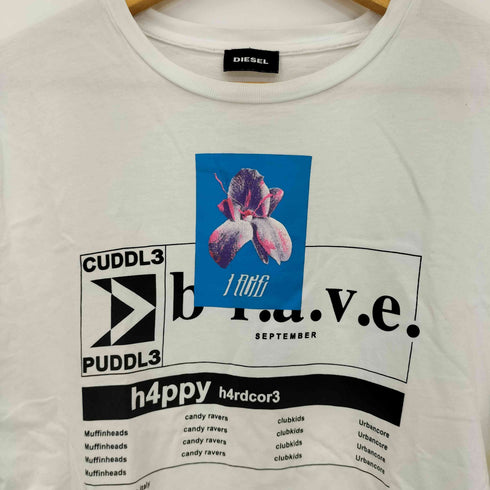 ディーゼル DIESEL グラフィックプリント Tシャツ メンズ