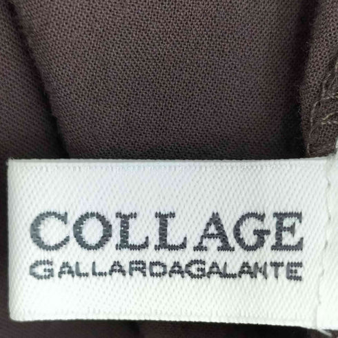 コラージュガリャルダガランテ COLLAGE GALLARDAGALANTE ロングシャツワンピース レディース FREE