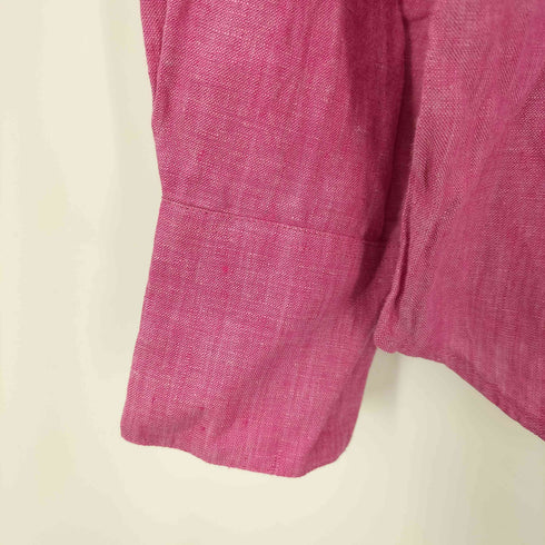 アクアスキュータム AQUASCUTUM リネン ロングスリーブシャツ レディース 8