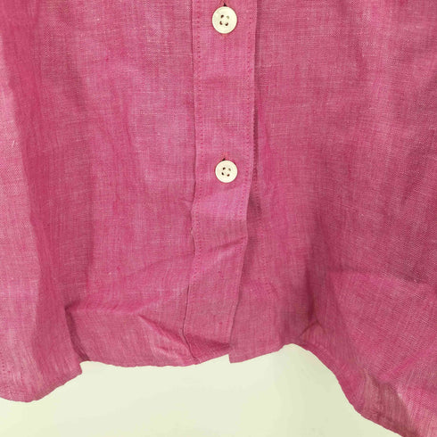 アクアスキュータム AQUASCUTUM リネン ロングスリーブシャツ レディース 8