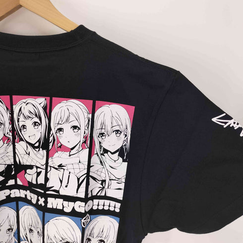 Divide Unite 両面 プリント アニメ Tシャツ メンズ JPN:L