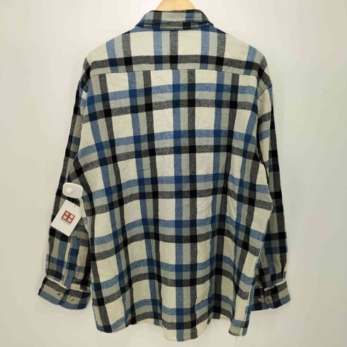 NORTHWEST 90-00S 韓国製 ワークフランネルシャツ メンズ import:XL