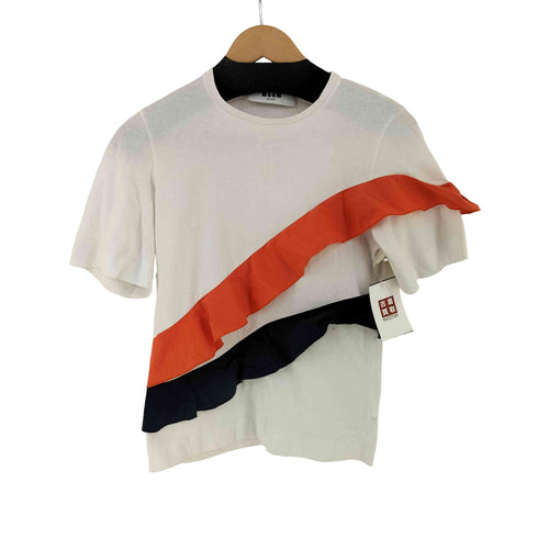 エムエスジーエム MSGM フリルデザインカットソー レディース import:XS