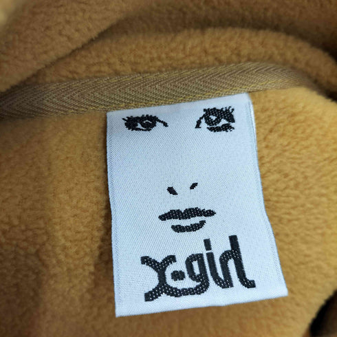 エックスガール X-girl HALF ZIP FLEECE DRES レディース JPN:1