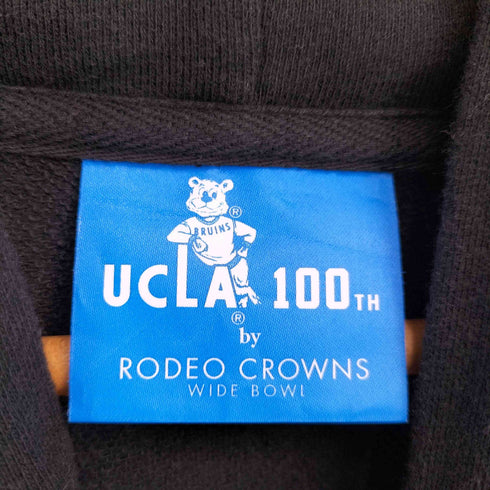 ロデオクラウンズワイドボウル RCWB/RODEO CROWNS WIDE BOWL UCLA コラボ プルオーバーパーカー レディース JPN:M