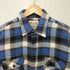 Roushatte フランネル コットン ワークシャツ メンズ import:XL