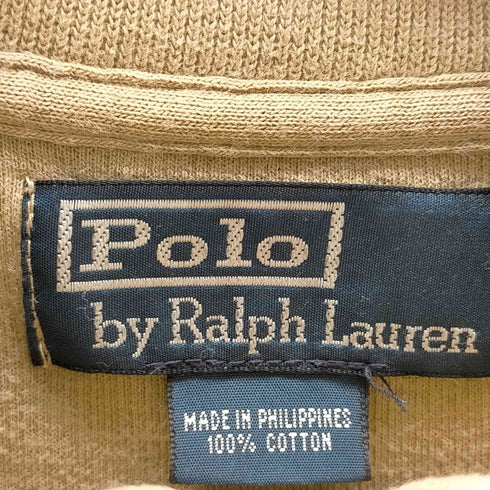 ポロバイラルフローレン Polo by RALPH LAUREN ポニー刺繍 ハーフジップ ニットプルオーバー メンズ JPN:L