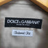 ドルチェアンドガッバーナ DOLCE&GABBANA TAILORED FIT シルクサテンシャツ メンズ 15/38
