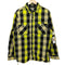 ヒューストン HOUSTON 40958 BLOCK CHECK VIYELLA SHIRT ブロックチェック ビエラ シャツ メンズ XX-LARGE