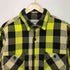 ヒューストン HOUSTON 40958 BLOCK CHECK VIYELLA SHIRT ブロックチェック ビエラ シャツ メンズ XX-LARGE