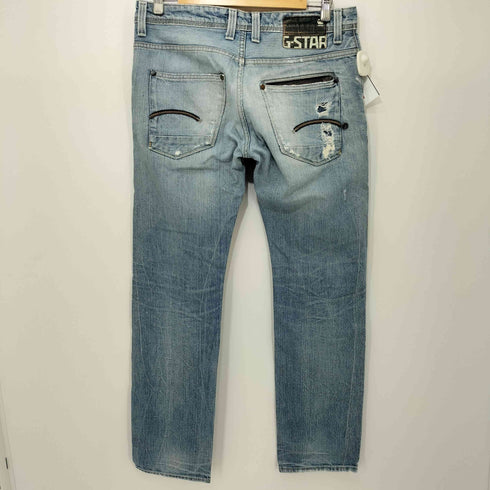 ジースターロー G-STAR RAW ボタンフライ ダメージ デニムパンツ メンズ UK:30-31