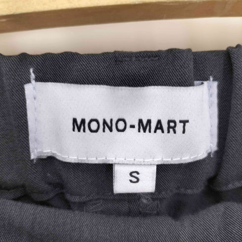 モノマート MONO-MART ワイド カーブ タック スラックス パンツ レディース JPN:S