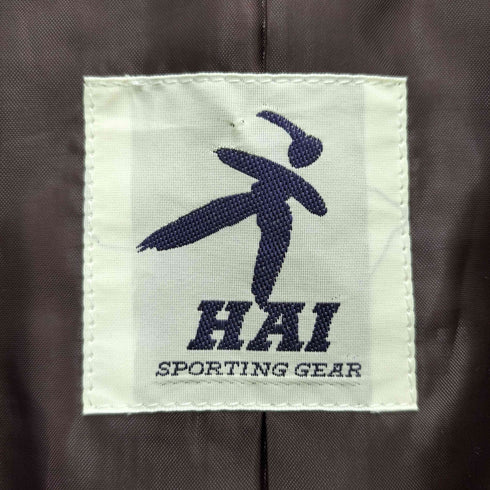 ハイスポーティングギア HAI SPORTING GEAR 80S ブロックチェック ナイロン混 ウール 4B テーラードジャケット メンズ JPN:M