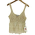 ザラ ZARA embroidered knit top with openwork embroidery エンブロイダリ― ニット トップス レディース import:M