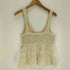 ザラ ZARA embroidered knit top with openwork embroidery エンブロイダリ― ニット トップス レディース import:M