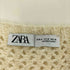 ザラ ZARA embroidered knit top with openwork embroidery エンブロイダリ― ニット トップス レディース import:M
