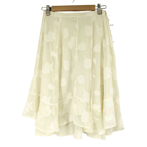 ジルスチュアート JILLSTUART 総柄シアースカート レディース M