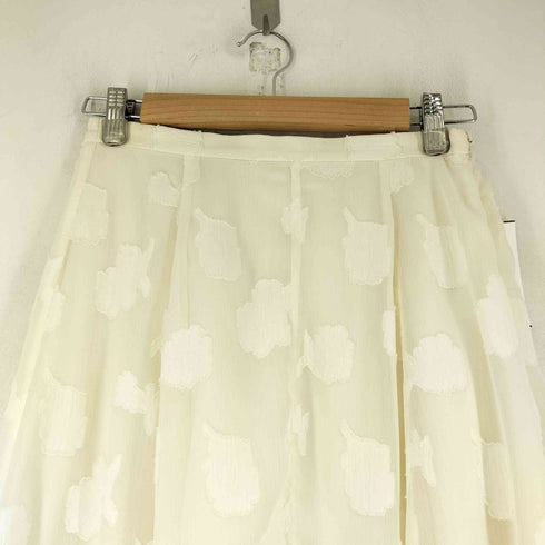 ジルスチュアート JILLSTUART 総柄シアースカート レディース M