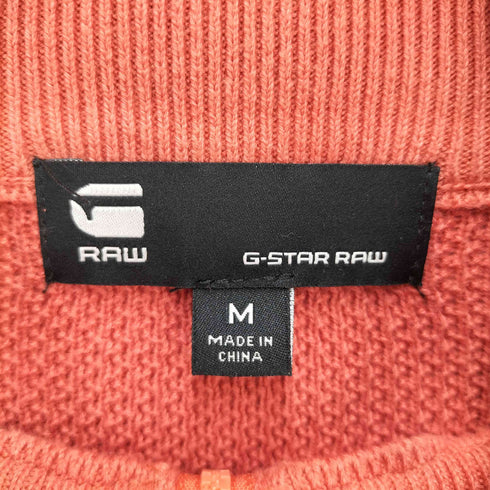 ジースターロー G-STAR RAW Serrated Skipper Knit セレイテッド スキッパー ニット ハーフジップ メンズ import:M
