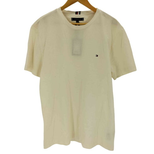 トミーヒルフィガー TOMMY HILFIGER ロゴ刺繍 クルーネックTシャツ メンズ JPN:XL