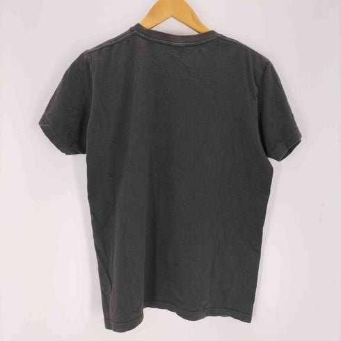 アンドワンダー and wander プリントクルーネックTシャツ メンズ FREE