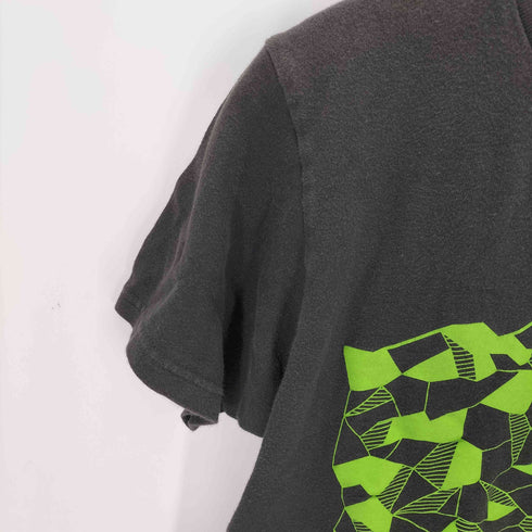 アンドワンダー and wander プリントクルーネックTシャツ メンズ FREE