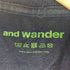 アンドワンダー and wander プリントクルーネックTシャツ メンズ FREE
