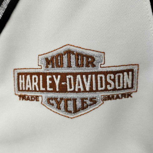 ハーレーダビッドソン HARLEY-DAVIDSON S/S 両面刺繍 ベースボールシャツ レディース