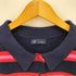 ギャップ Gap 24AW CASHSOFT POLO NAVY PINK STRI ボーダー クロップド ポロ ニット レディース import:XL