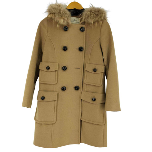 グレースコンチネンタル GRACE CONTINENTAL カシミヤ混 ダブルコート レディース 36