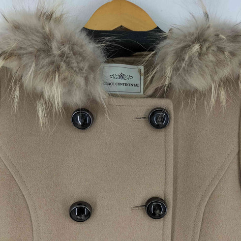 グレースコンチネンタル GRACE CONTINENTAL カシミヤ混 ダブルコート レディース 36
