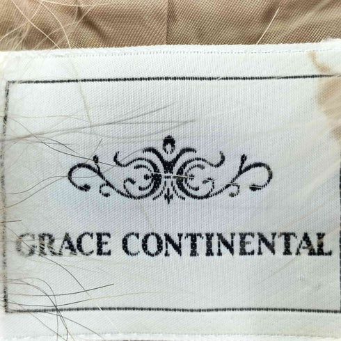 グレースコンチネンタル GRACE CONTINENTAL カシミヤ混 ダブルコート レディース 36