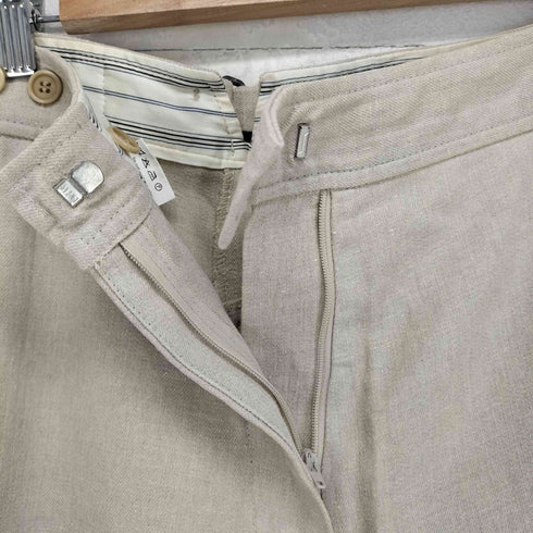 hussein chalayan シンチバックリネンスラックス import レディース 38