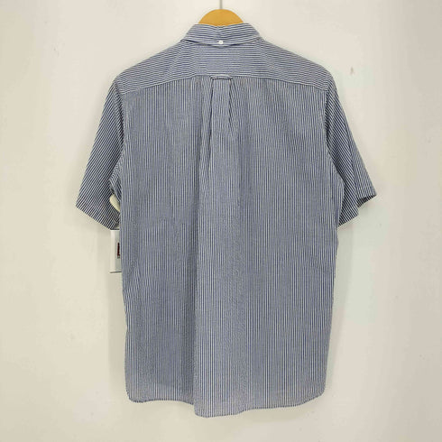 グリーンレーベルリラクシング GREEN LABEL RELAXING ストライプ シアサッカー ボタンダウンシャツ メンズ JPN:L