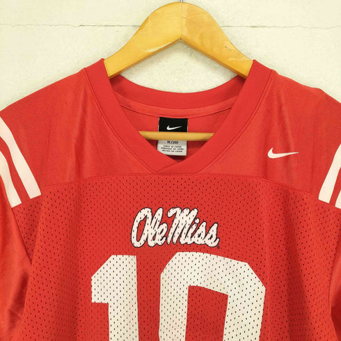 ナイキ NIKE OLE MISS REBELS 10 ゲームシャツ メンズ JPN:XL
