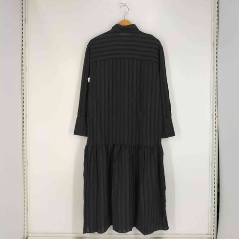 トゥデイフル TODAYFUL Sheerstripe Shirts Dress シアーストライプシャツドレス レディース JPN:36