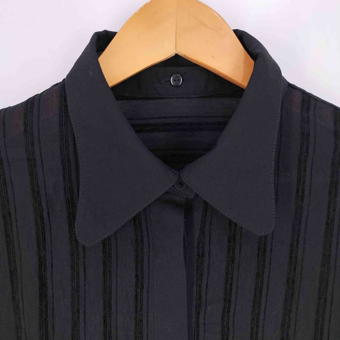 トゥデイフル TODAYFUL Sheerstripe Shirts Dress シアーストライプシャツドレス レディース JPN:36