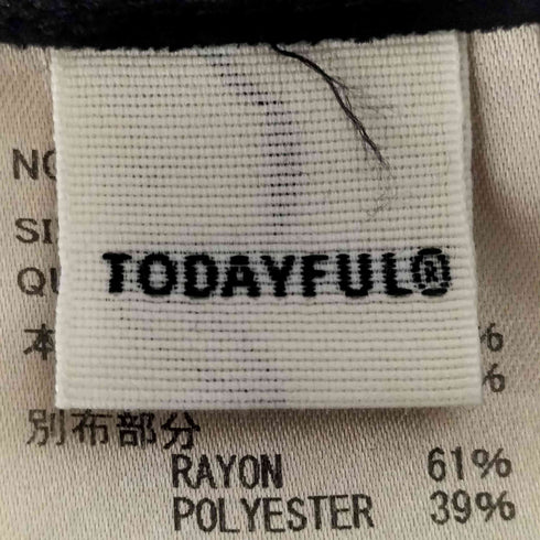 トゥデイフル TODAYFUL Sheerstripe Shirts Dress シアーストライプシャツドレス レディース JPN:36