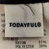 トゥデイフル TODAYFUL Sheerstripe Shirts Dress シアーストライプシャツドレス レディース JPN:36