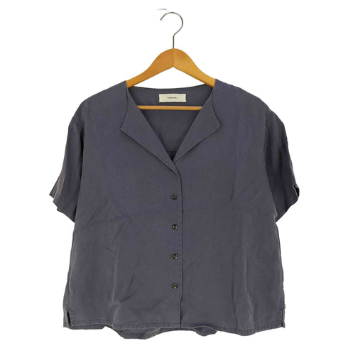 トゥデイフル TODAYFUL Collarless Rough Shirts カラーレスラフシャツ レディース FREE