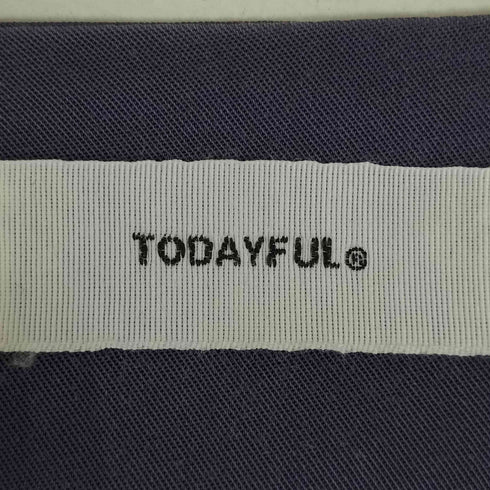 トゥデイフル TODAYFUL Collarless Rough Shirts カラーレスラフシャツ レディース FREE