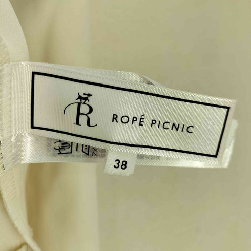 ロペピクニック Rope Picnic 24ss パイピングタックブラウス レディース JPN:38