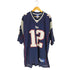 リーボック Reebok PATRIOTS BRADY 12 ゲームシャツ メンズ JPN:XL