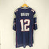リーボック Reebok PATRIOTS BRADY 12 ゲームシャツ メンズ JPN:XL
