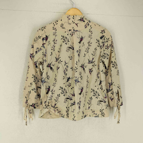 マルニ MARNI ボタニカル柄フロントリボンブラウス レディース 40
