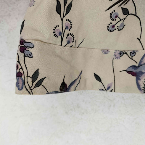 マルニ MARNI ボタニカル柄フロントリボンブラウス レディース 40
